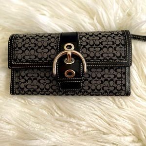 Coach Signature canvas Wallet